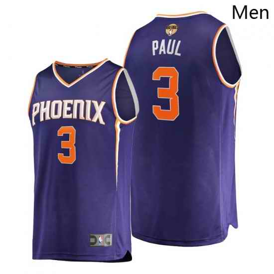 suns chris paul purple 2021 nba finals bound replica jersey